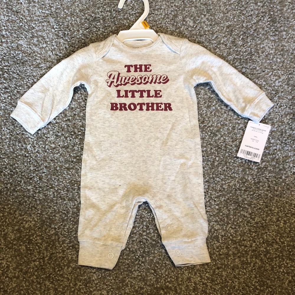 Carter's Little Brother Bodysuit/Onesie